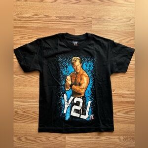 Vintage 2007 Y2K Chris Jericho Y2J WWE Wrestling Shirt Kids L- XL